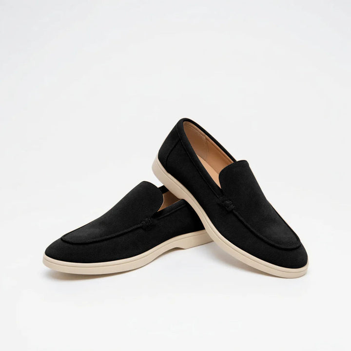 Élan | Old Money Suede Loafers