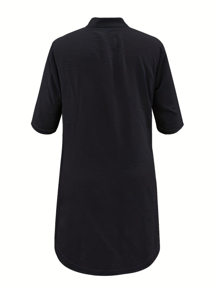 Adele | Button-Down Shirt Dress