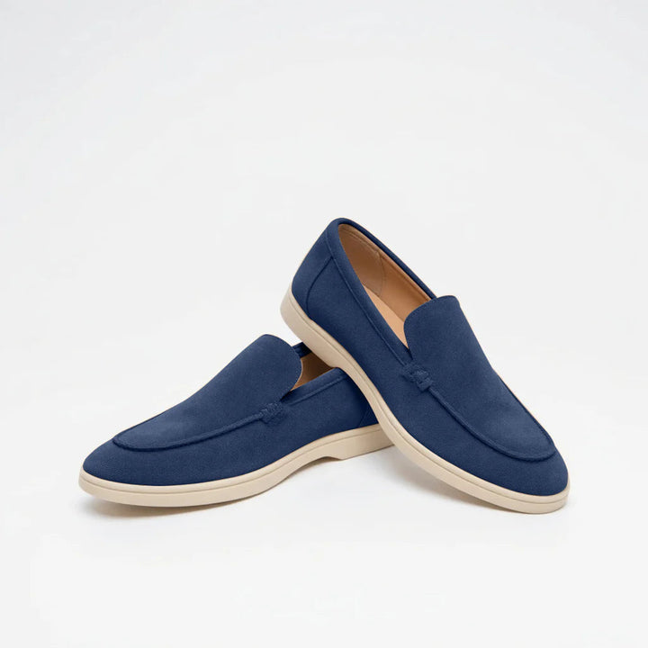 Élan | Old Money Suede Loafers