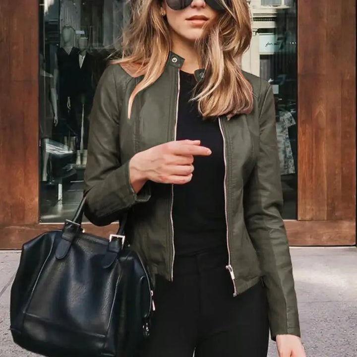 Harriet™ | Stylish Leather Women Jacket