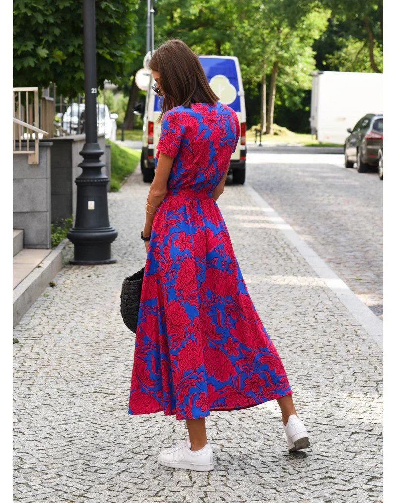 Laurie™  | Vibrant Wrap Dress
