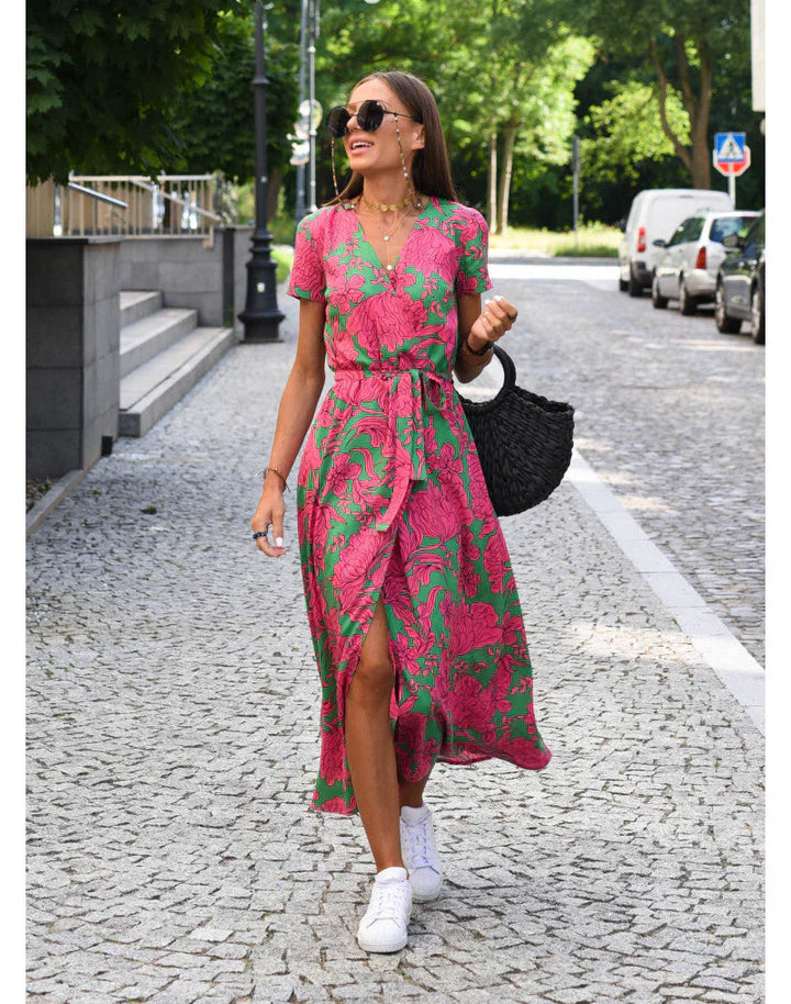 Laurie™  | Vibrant Wrap Dress