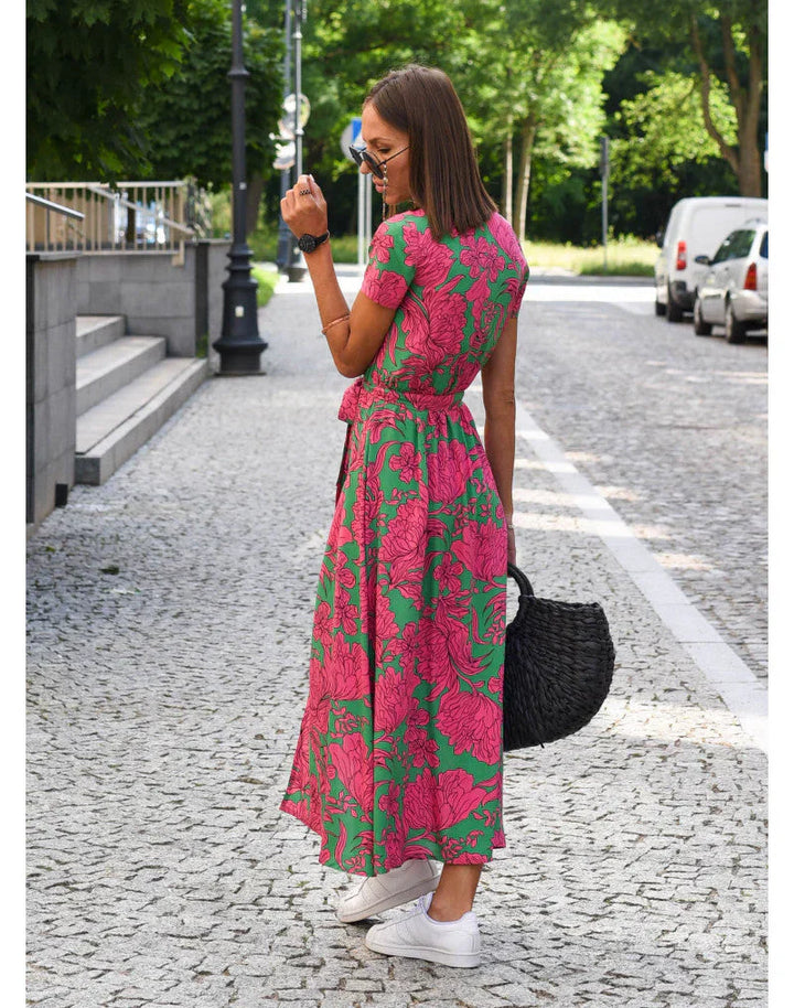 Laurie™  | Vibrant Wrap Dress