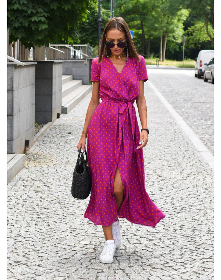 Laurie™  | Vibrant Wrap Dress
